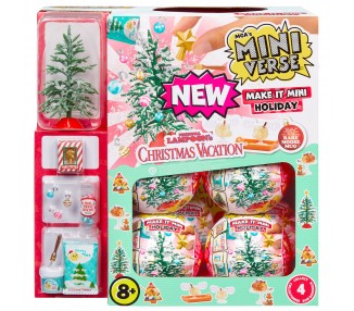 Capsula sorpresa Miniverse Make It Mini Holiday WB Licensed Movie surtido