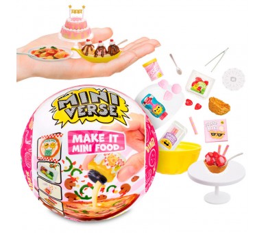 Capsula sorpresa Miniverse Make It Mini Foods Diner Serie 2 surtido