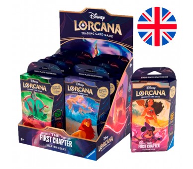 Baraja juego cartas The First Chapter Disney Lorcana ingles surtido