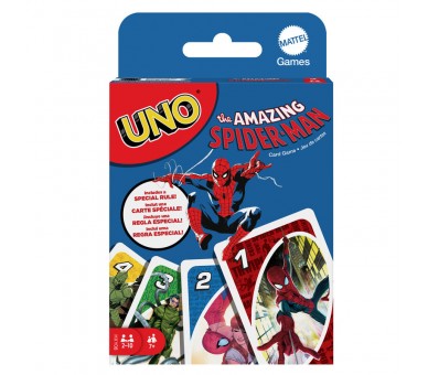 Juego cartas UNO Spiderman Marvel