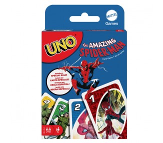 Juego cartas UNO Spiderman Marvel