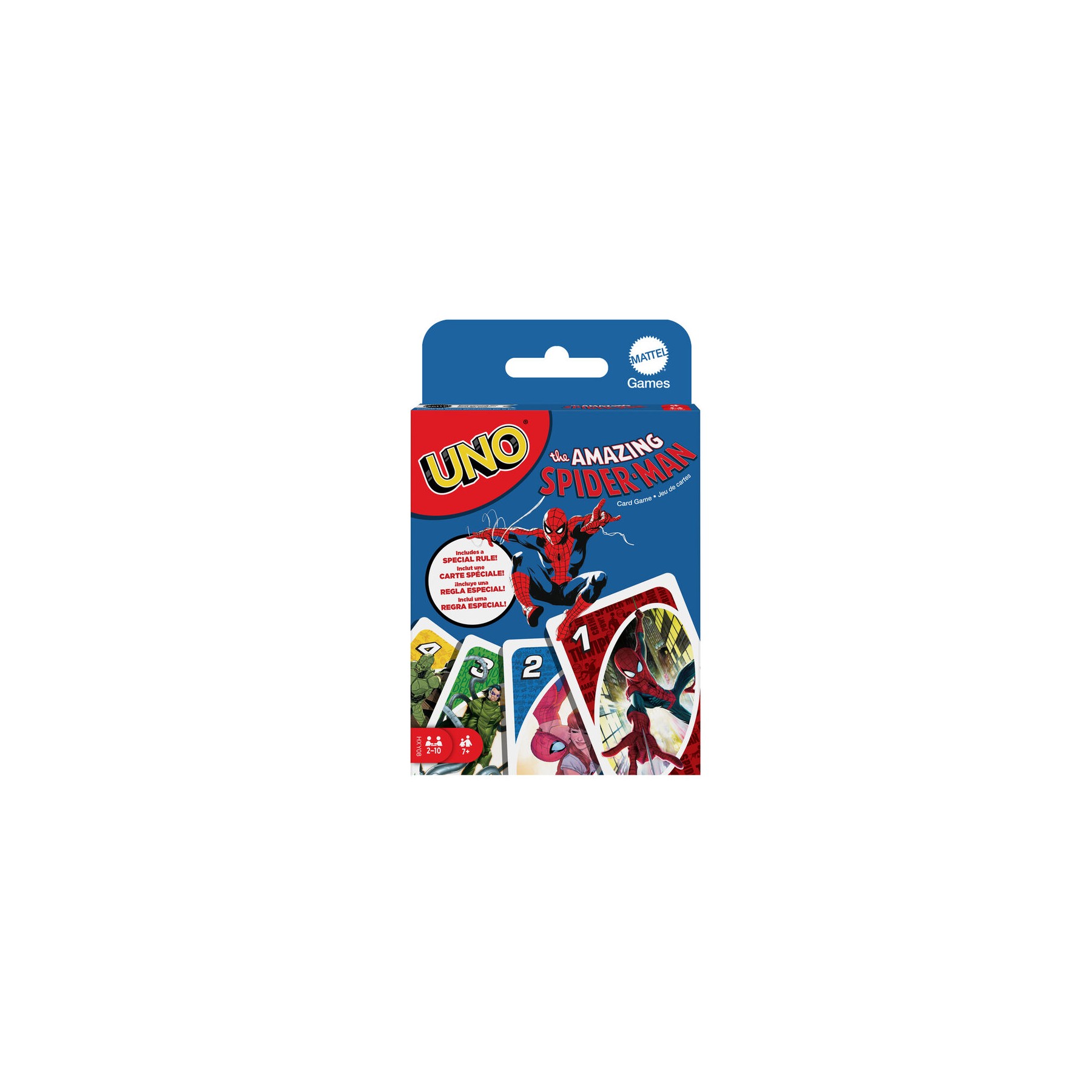 Juego cartas UNO Spiderman Marvel
