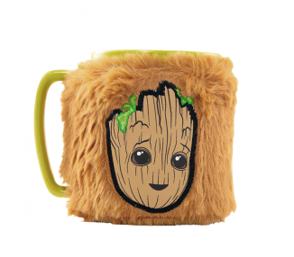 Taza funda de peluche Groot Guardianes de la Galaxia Marvel 440ml
