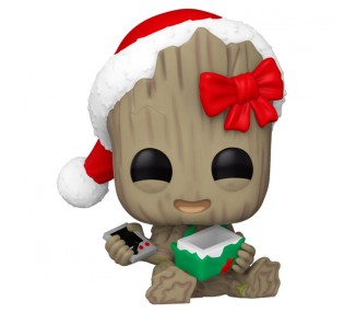 Figura POP Marvel Groot with Present