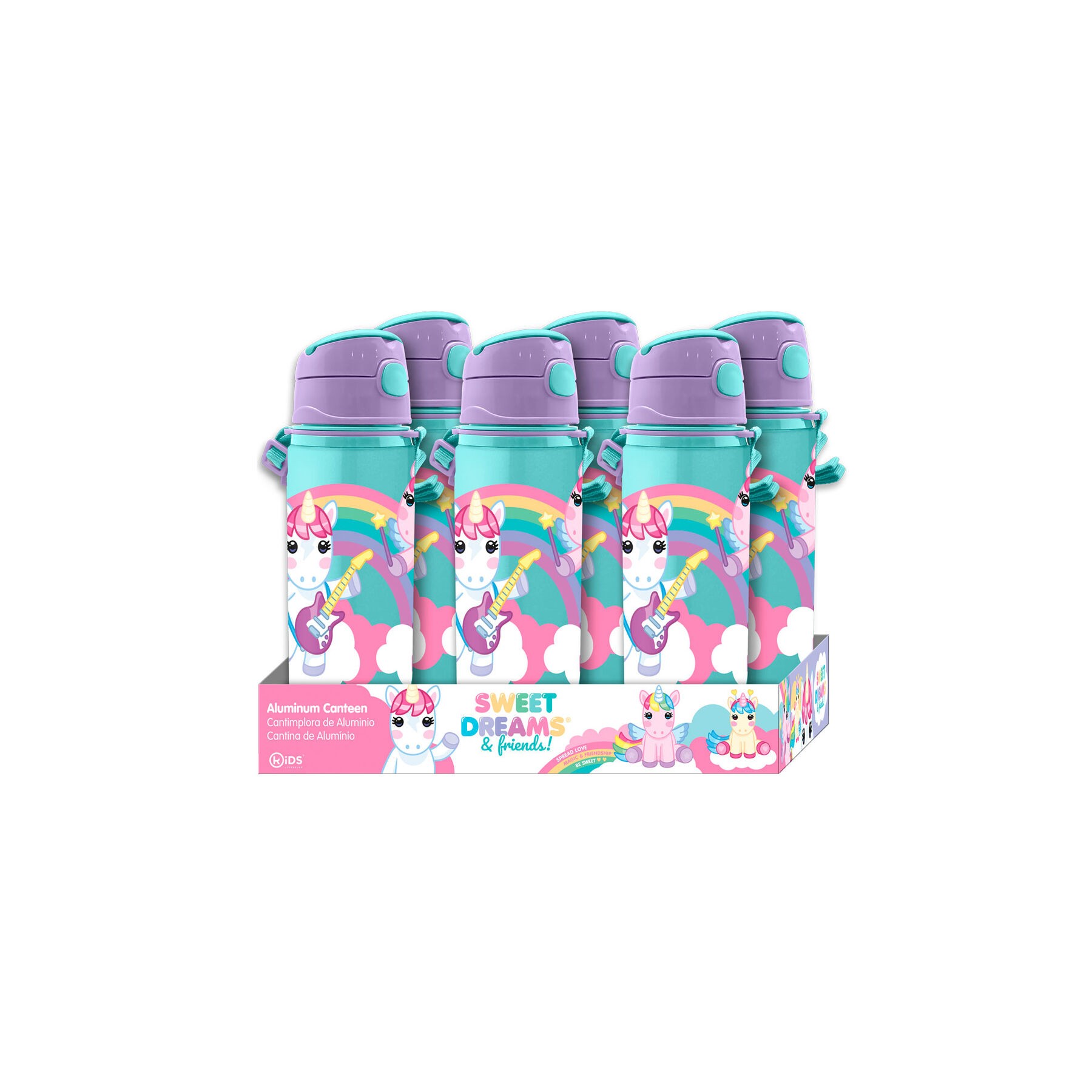 Cantimplora aluminio Sweet Dreams 600ml