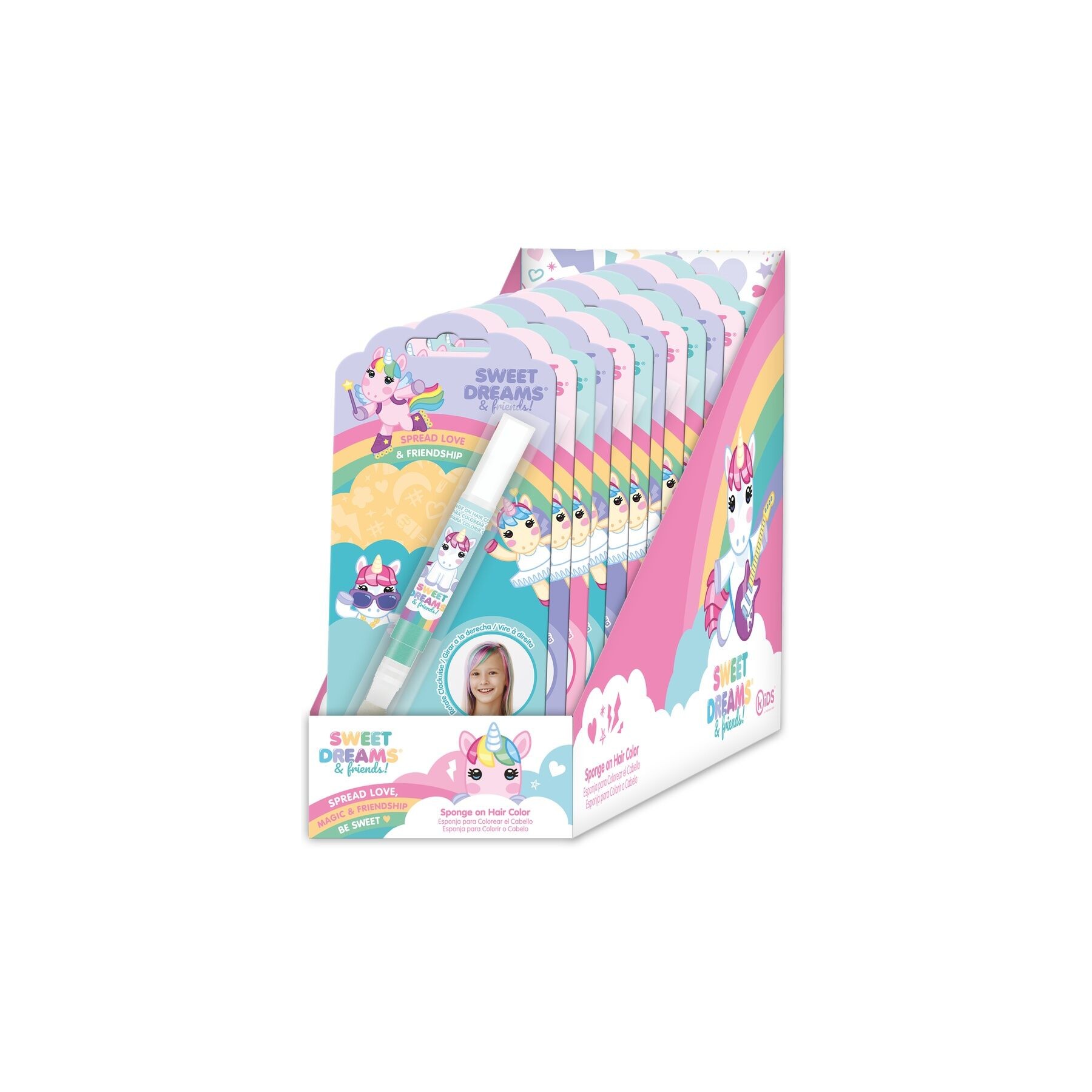 Boligrafo pinta pelo Sweet Dreams surtido