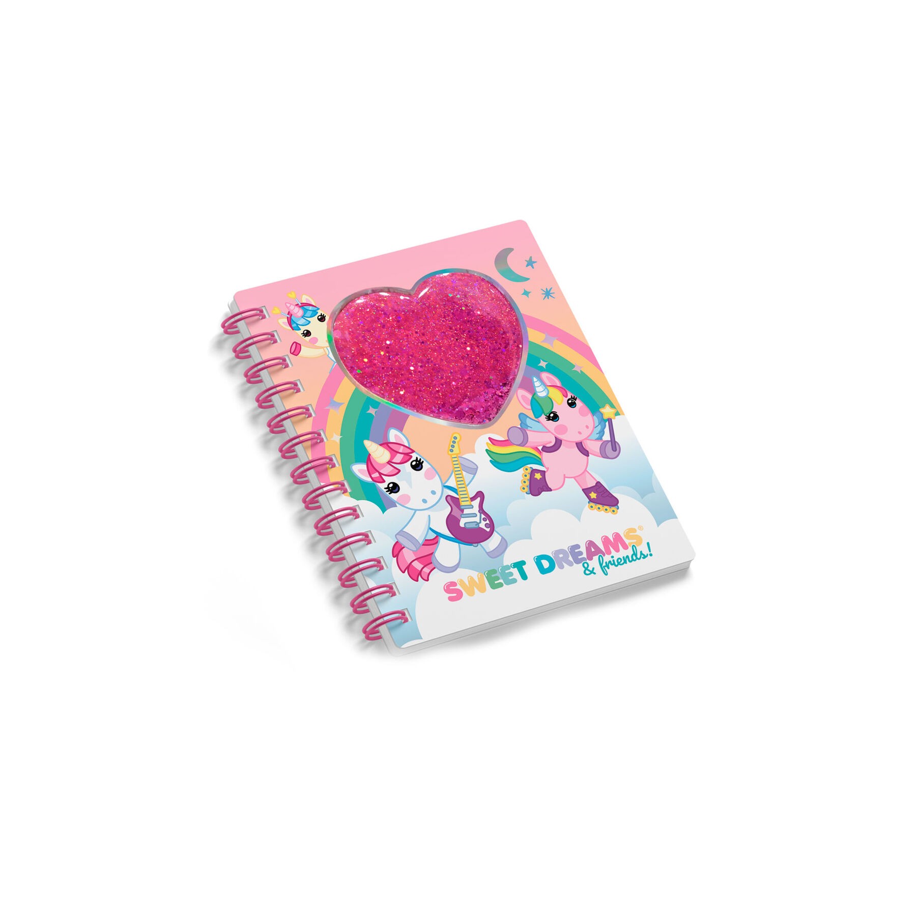 Cuaderno con purpurina Sweet Dreams