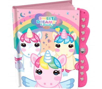 Diario con codigo Sweet Dreams
