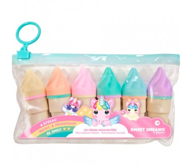 Set 6 subrayadores Sweet Dreams