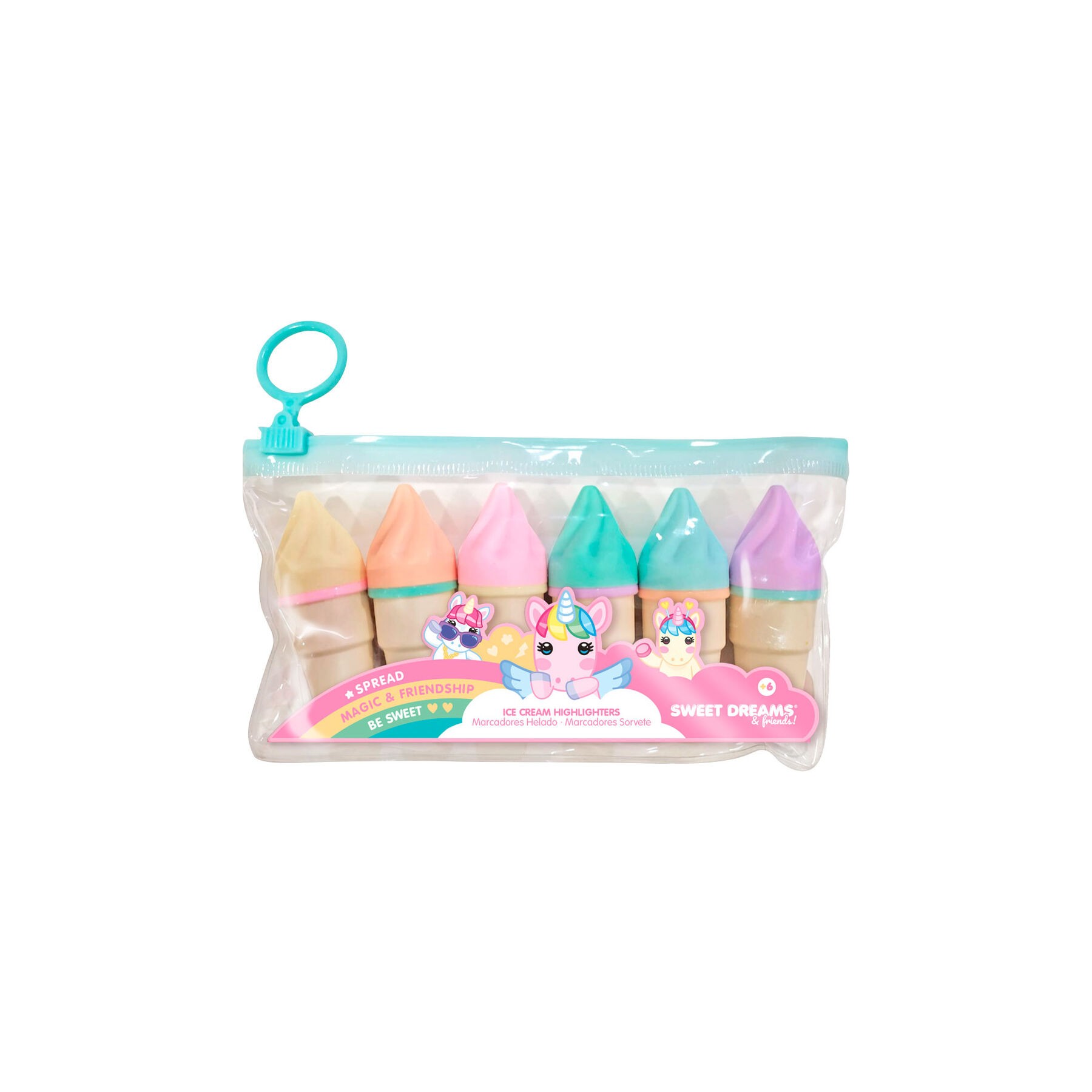 Set 6 subrayadores Sweet Dreams