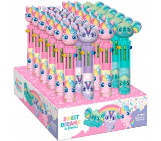 Boligrafo 6 colores Sweet Dreams surtido