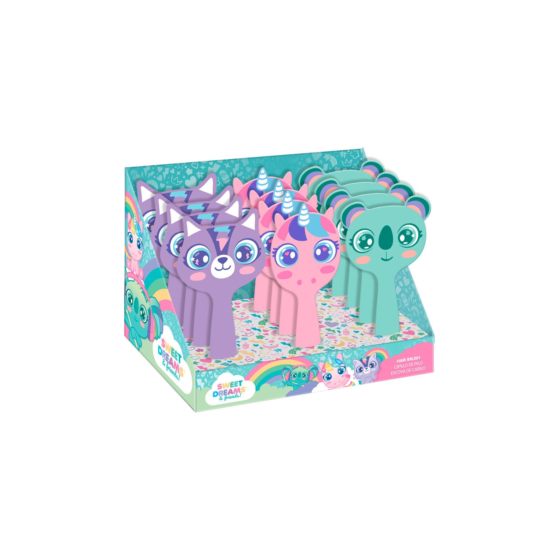 Cepillo de pelo Sweet Dreams surtido