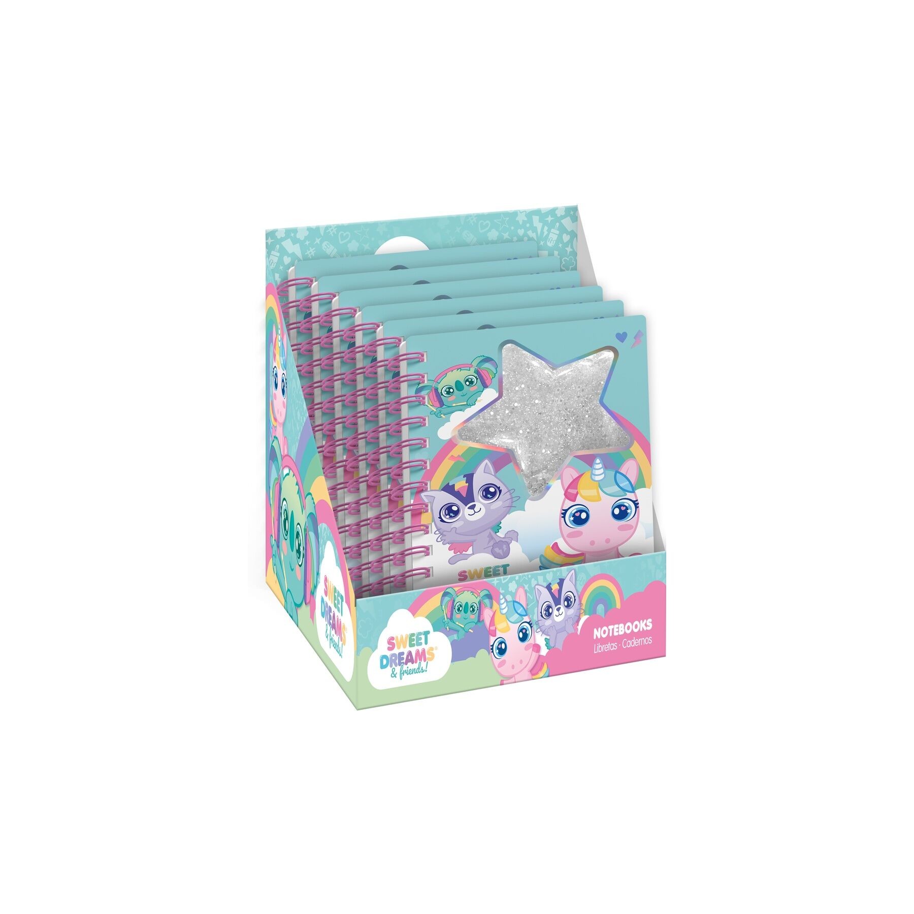 Cuaderno purpurina Sweet Dreams