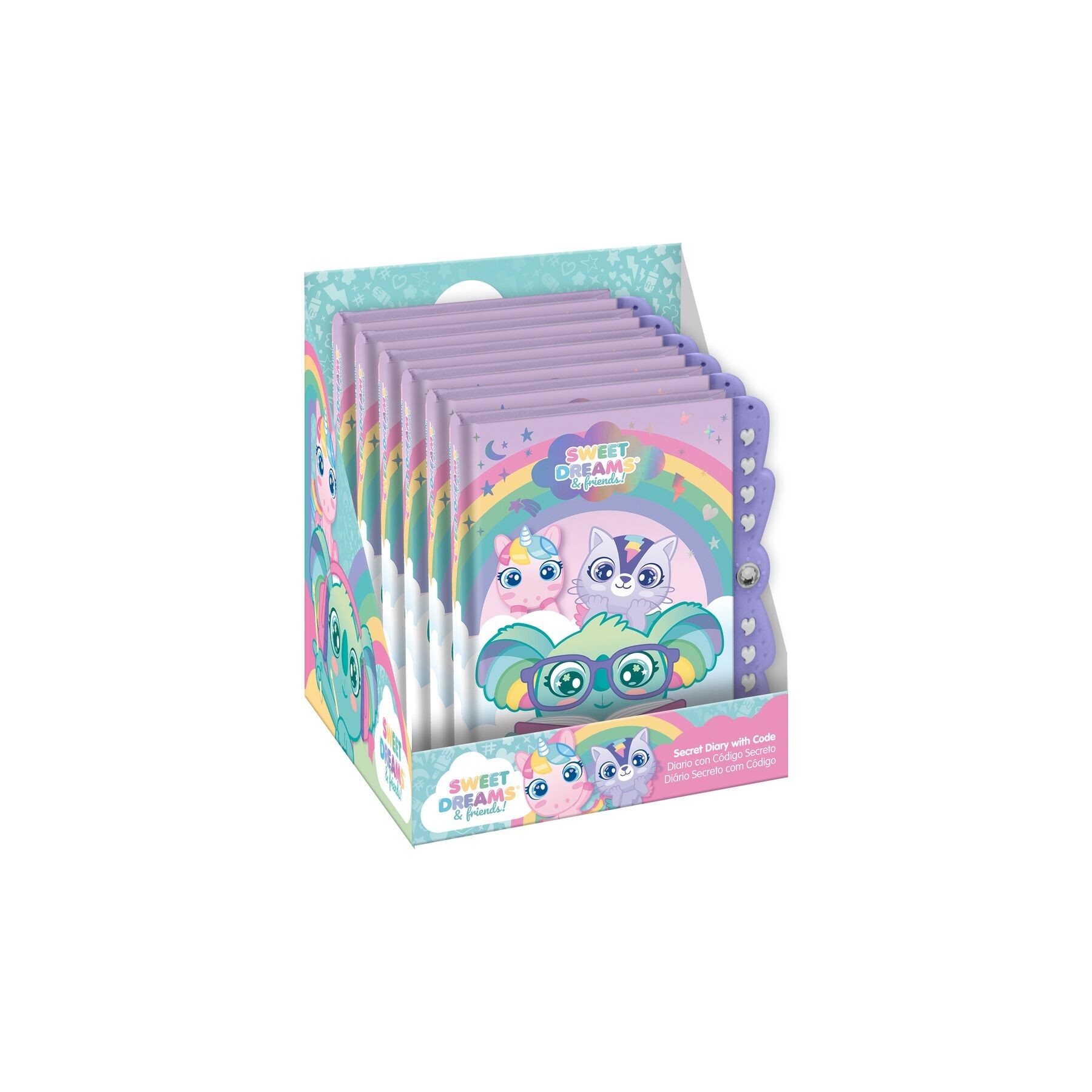 Diario con codigo Sweet Dreams