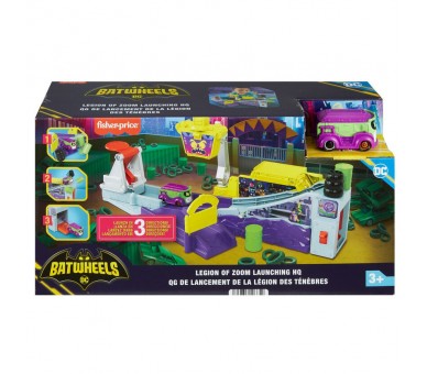 Pista Legion de Zoom Batwheels DC Comics