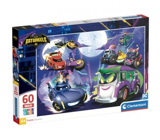 Puzzle maxi Batwheels DC Comics 60pzs