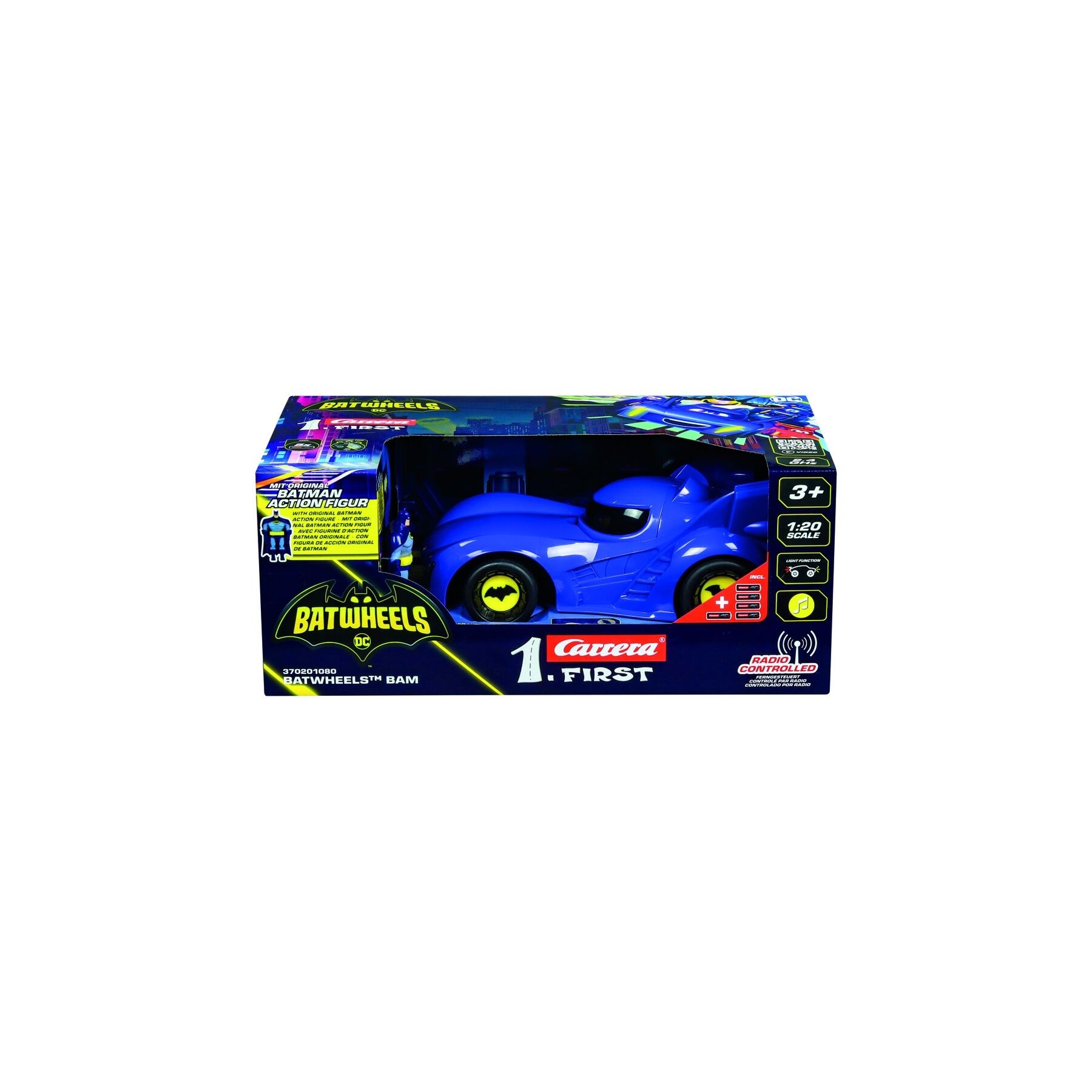 Coche radio control Bam Batwheels