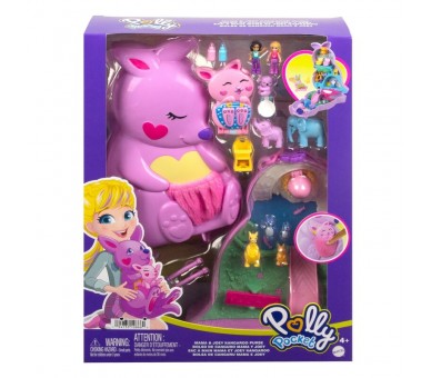 Bolso canguro Polly Pocket