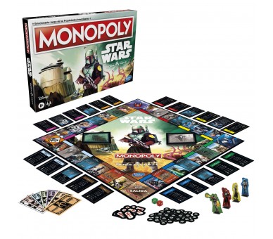 Juego Monopoly Boba Fett Star Wars español