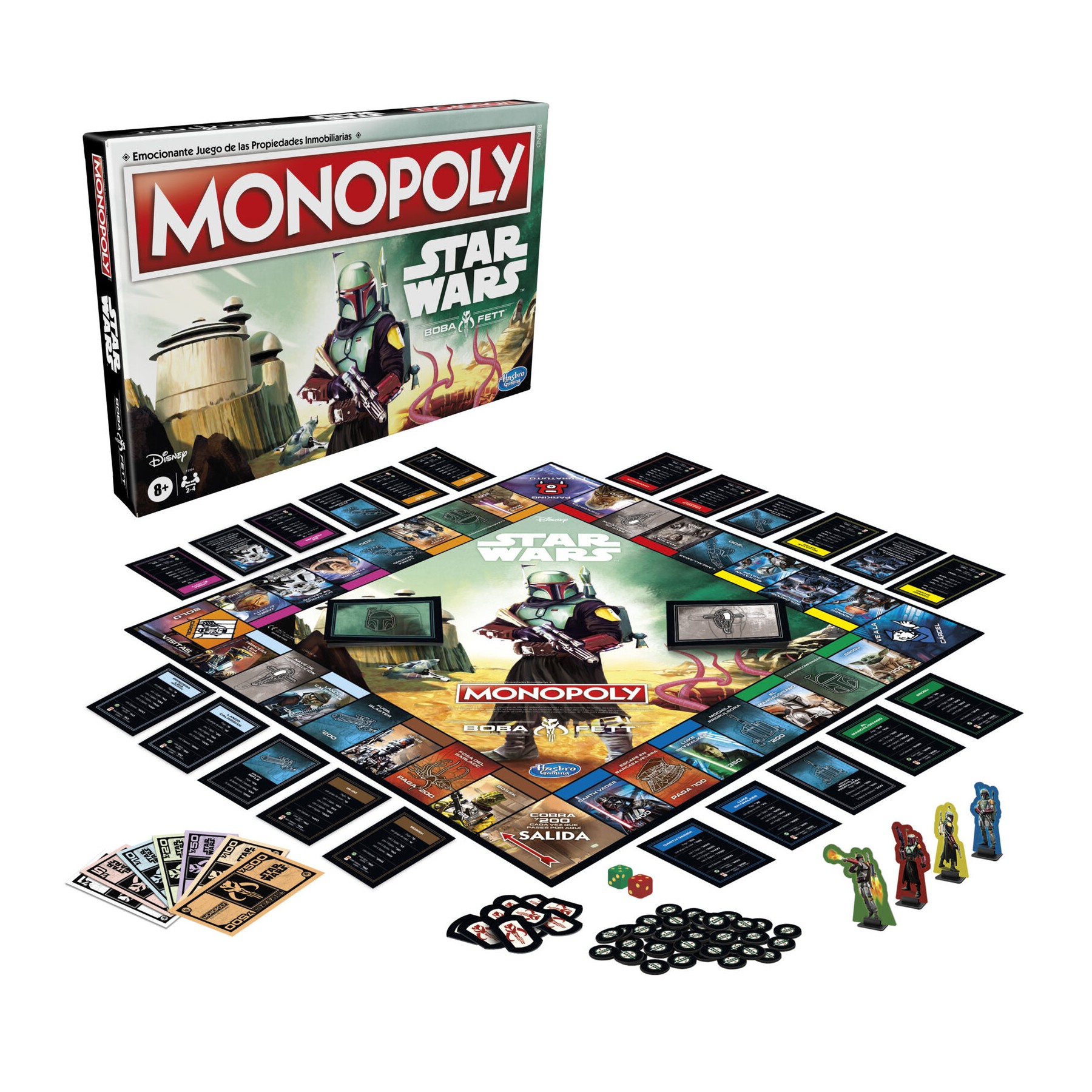 Juego Monopoly Boba Fett Star Wars español