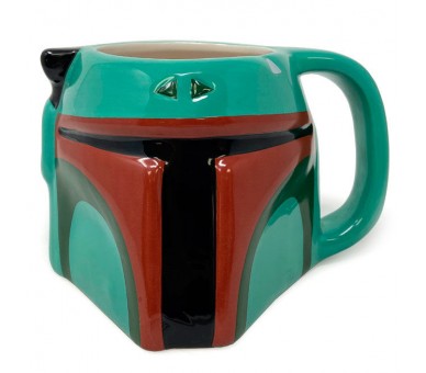 Taza 3D Boba Fett The Mandalorian Star Wars
