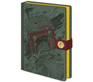 Cuaderno A5 premium Boba Fett Star Wars