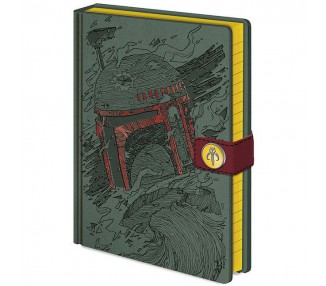 Cuaderno A5 premium Boba Fett Star Wars