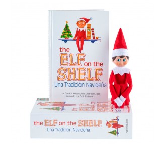 Set Cuento + Muñeco Elfo The Elf On the Shelf español