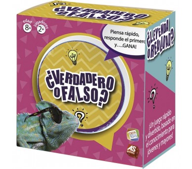 Juego mesa Verdadero o Falso español