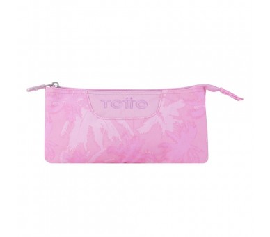 Portatodo Palmeras Rosas triple