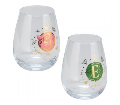 Set de 2 vasos cristal Wicked