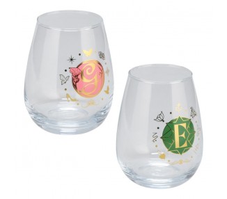 Set de 2 vasos cristal Wicked