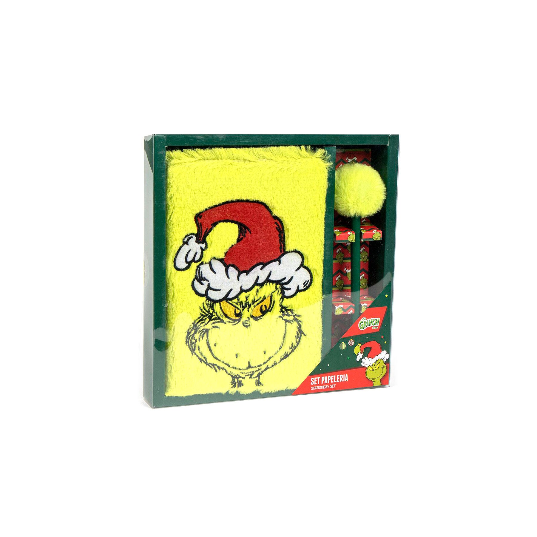 Blister papeleria Grinch
