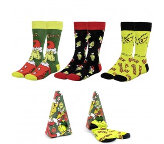 Set 3 calcetines Grinch