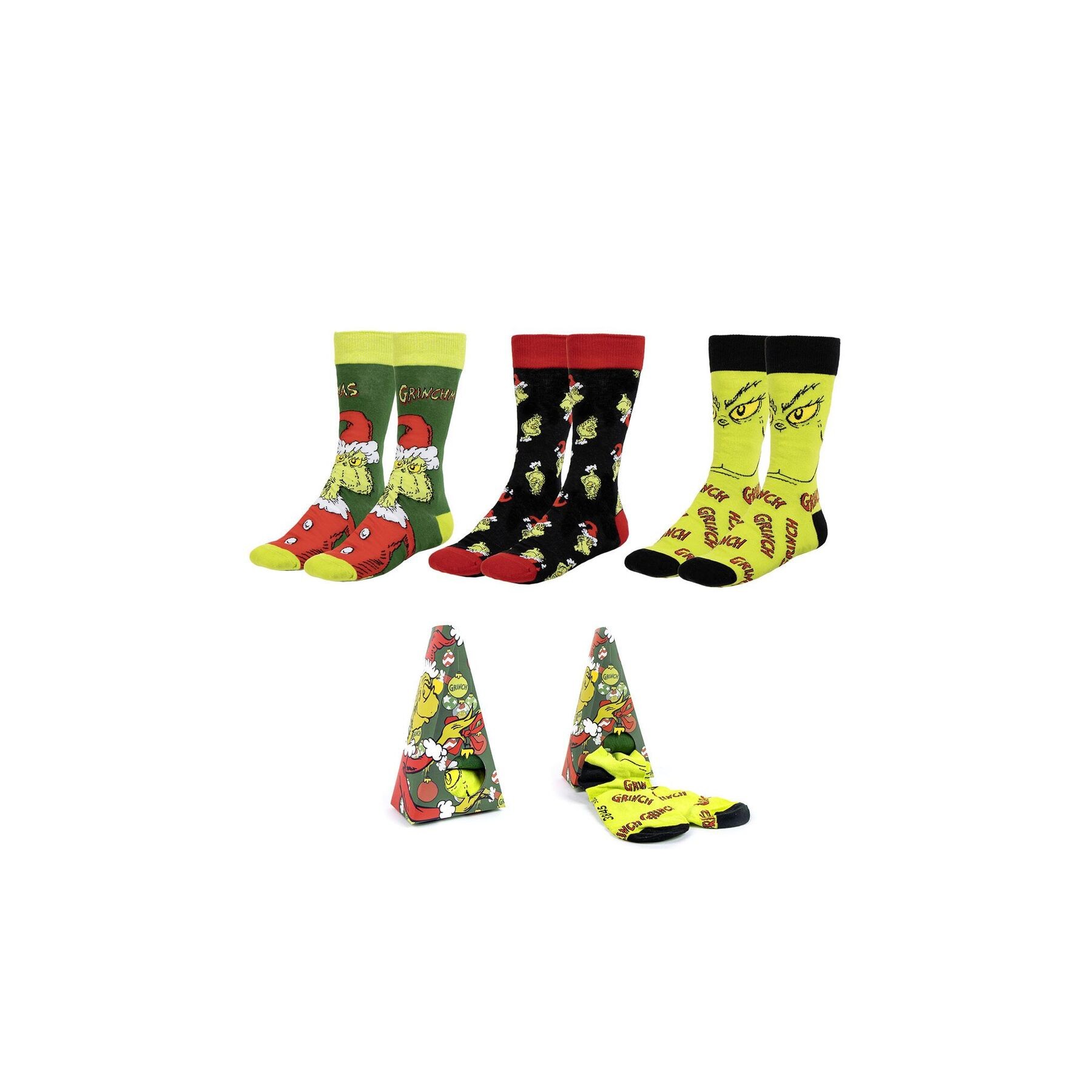 Set 3 calcetines Grinch