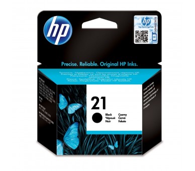 Tinta Original Hp Nº 21 Negro Psc 1410/D2460/F380/431