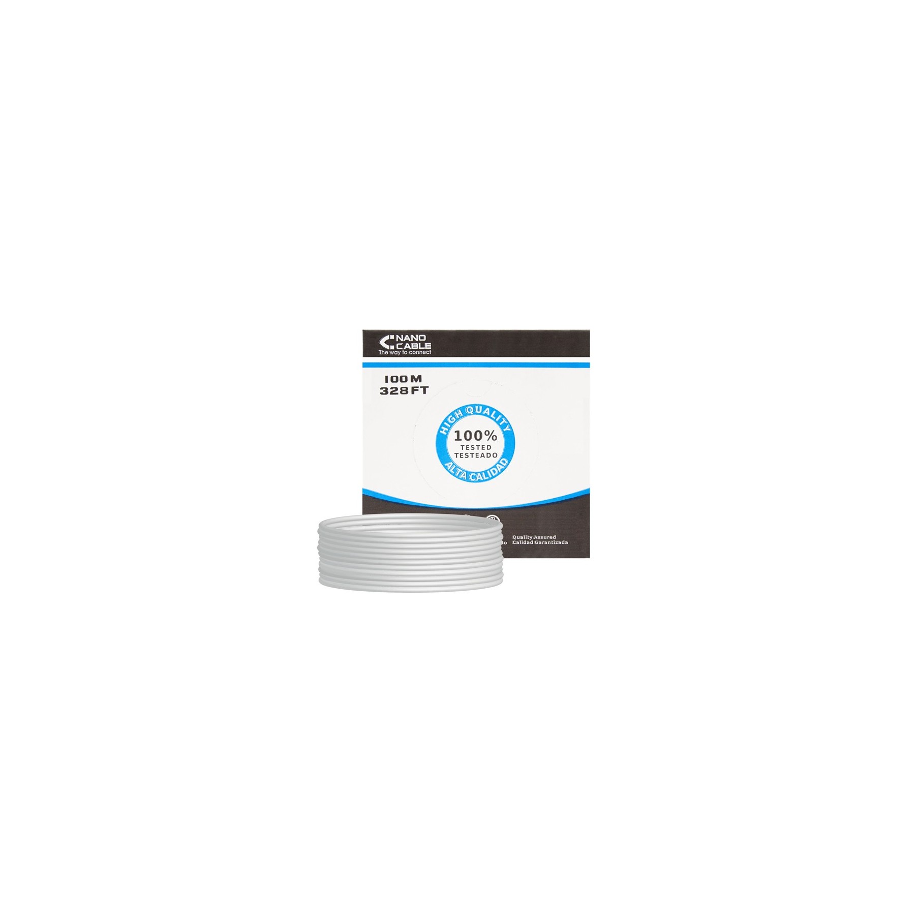 Bobina De Cable Rj45 Ftp Nanocable 10.20.0702-Flex Cat.5E/ 1