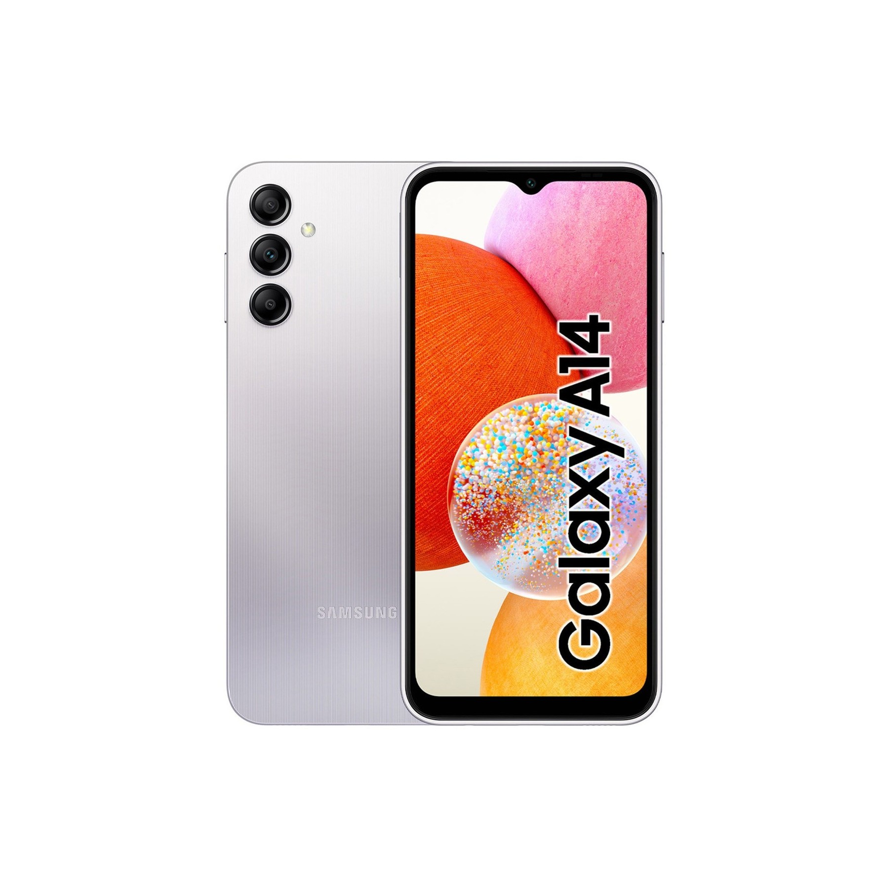 Smartphone Samsung Galaxy A14 Lte  6.6"/ 4Gb/ 128Gb/Plata