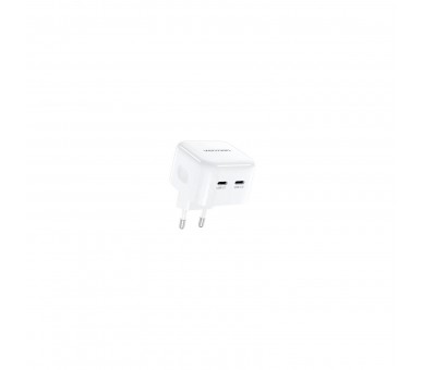 Cargador Gan De Pared Vention Fbpw0-Eu/ 2Xusb Tipo-C/ 35W
