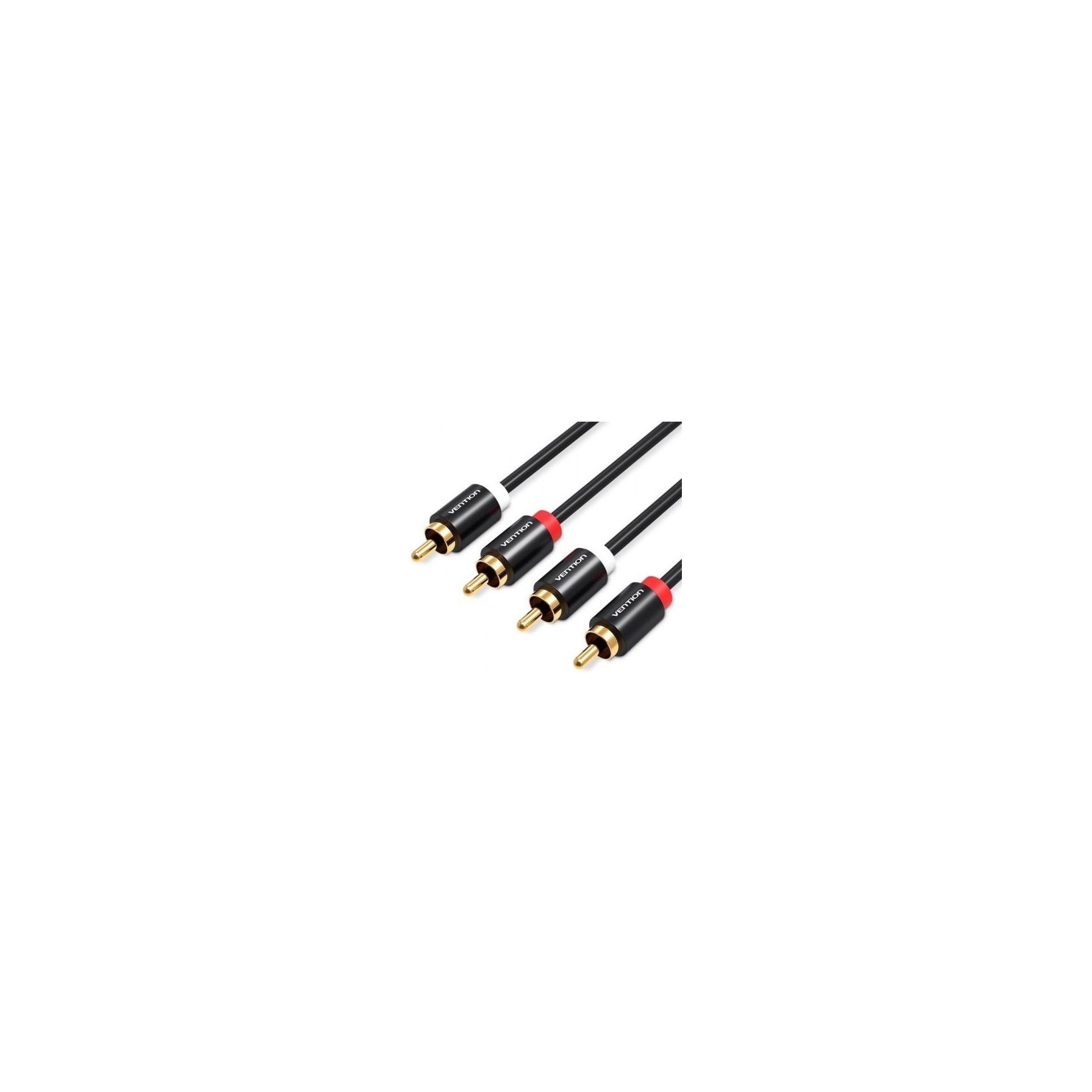 Cable Estéreo Vention Vab-R06-B150/ 2X Rca Macho 2X Rca Mach
