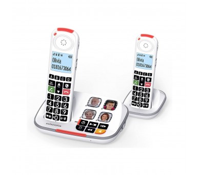 Telefono Inalambrico Swissvoice Dec Xtra 2355 Duo Eu Blanco
