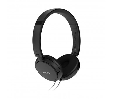 Auricular Philips Con Microfono Shl5005 Negro 3,5Mm Stereo r