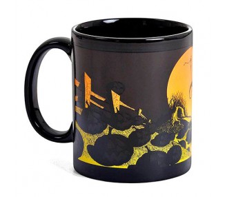 Taza Escena del Cementerio Pesadilla Antes de Navidad Disney 315ml