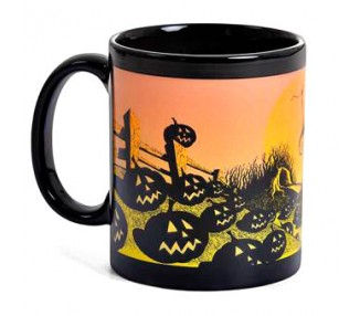 Taza Escena del Cementerio Pesadilla Antes de Navidad Disney 315ml
