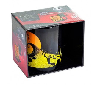 Taza Escena del Cementerio Pesadilla Antes de Navidad Disney 315ml