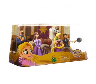 Blister set figuras Rapunzel Disney
