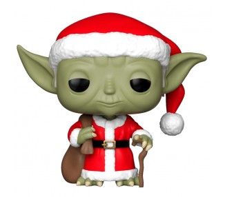 Figura POP Star Wars Holiday Santa Yoda