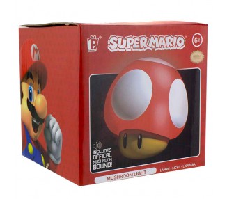 Lampara Mushroom Super Mario Bros Nintendo