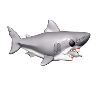 Figura POP Tiburon Diving tank 15cm