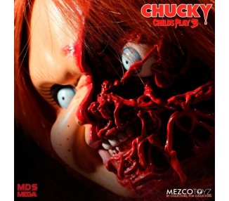 Figura Chucky El Muñeco Diabolico 3 Cara Pizza parlante 38cm ingles